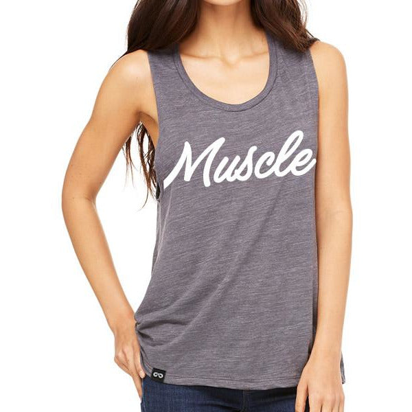 flowy muscle tank