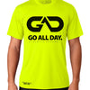 DRY-FIT Mens Tee (Neon Green) Performance