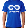 DRY-FIT Mens Tee (Blue) Performance