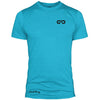 GO ALL DAY Infinity Logo Poly/Cotton Tee (Teal)