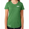 Women's GO ALL DAY Infinity Logo TriBlend Tee (Green)