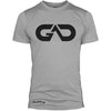 GO ALL DAY Infinity Logo Poly/Cotton Tee (Grey)