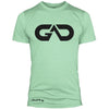 GO ALL DAY Infinity Logo Poly/Cotton Tee (Mint)