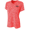 Galaxy DRY-FIT Womens Performance Tee (Red)