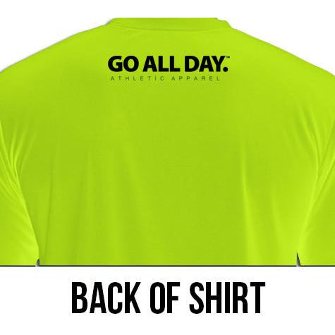 DRY-FIT Long-sleeve Shirt (Neon Green) Performance GO ALL DAY