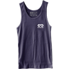 GO ALL DAY® Unisex Tank (Navy) Small Logo