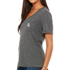 Women's Flowy Pocket Tee (Heather Grey)