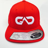 GO ALL DAY® Logo Snapback Hat (Red)