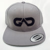 GO ALL DAY® Logo Snapback Hat (Grey)