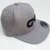 GO ALL DAY® Logo Snapback Hat (Grey)