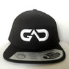 GO ALL DAY® Logo Snapback Hat (Black)
