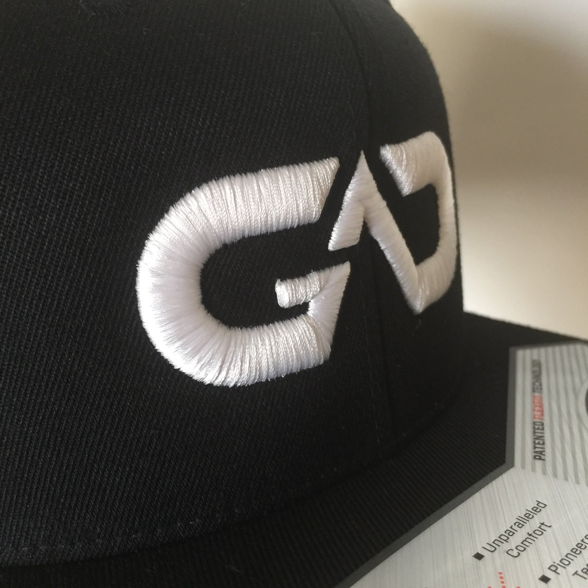 GO ALL DAY® Logo Snapback Hat (Black)