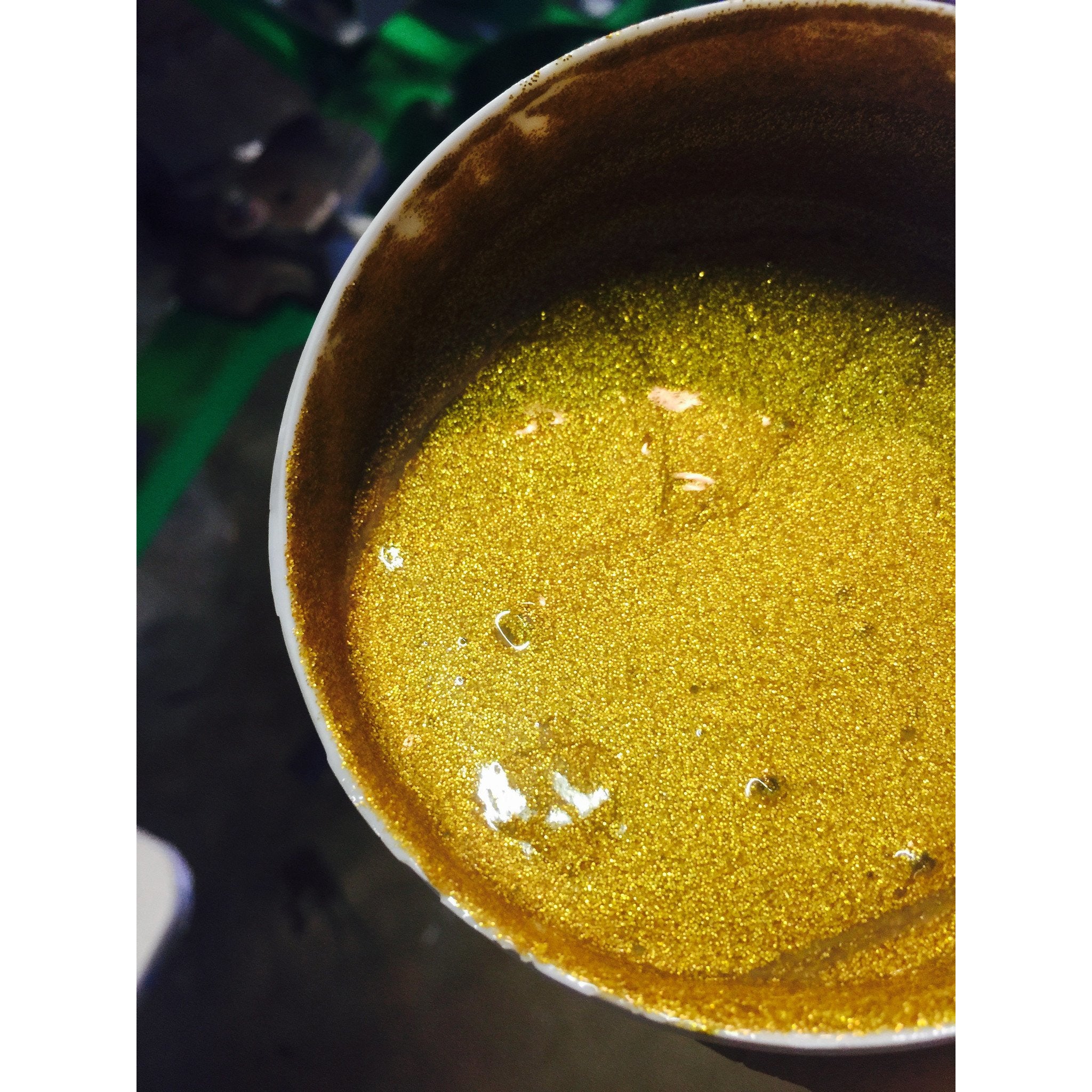 "GOAL DIGGER" Signature Series Racerback Tank (Black w/ Glitter Gold)