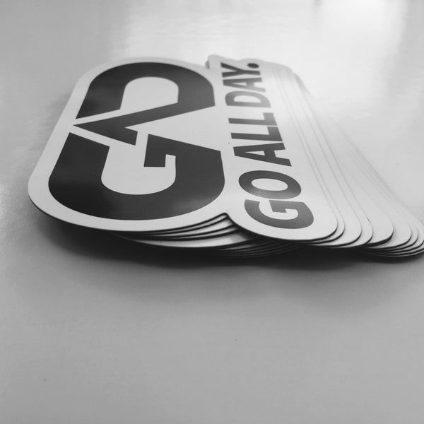 Stickers / Decals - GO ALL DAY® Athletic Apparel