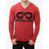 "THE CLASSIC" Lightweight TriBlend Hoodie 2.0 (Red)