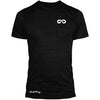 GO ALL DAY Infinity Logo Poly/Cotton Tee (Black)
