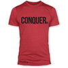 "CONQUER" Signature Series Tee (Red)