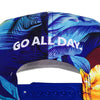 GO ALL DAY® Floral Snapback Hat (Blue)