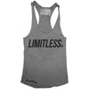 GO ALL DAY "LIMITLESS" TriBlend Racerback Tank (Grey)