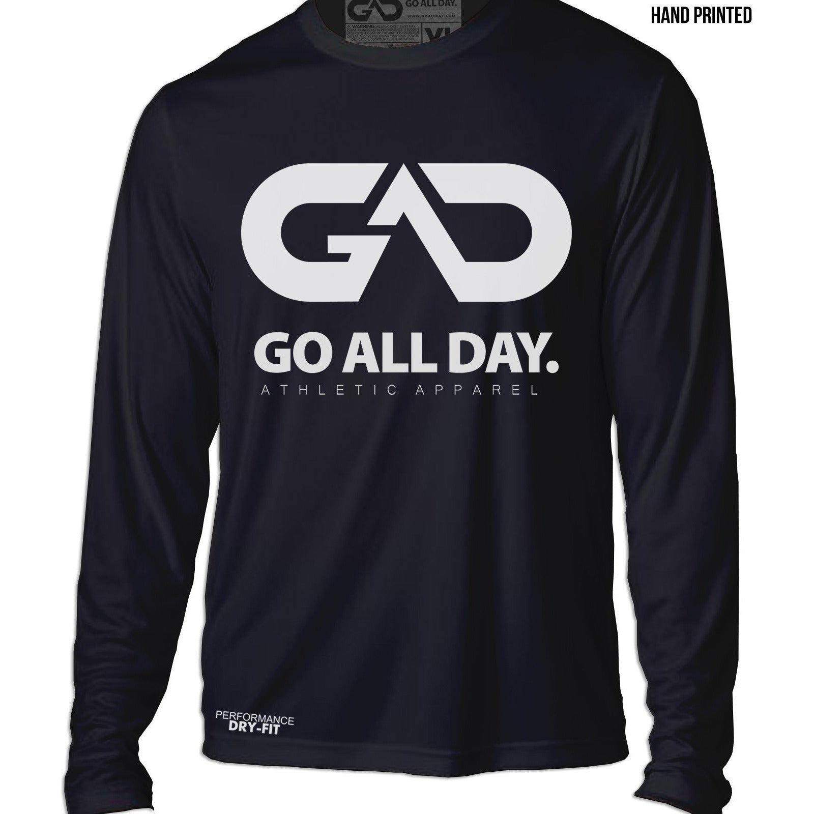 DRY-FIT Long-sleeve Shirt (Black) Performance