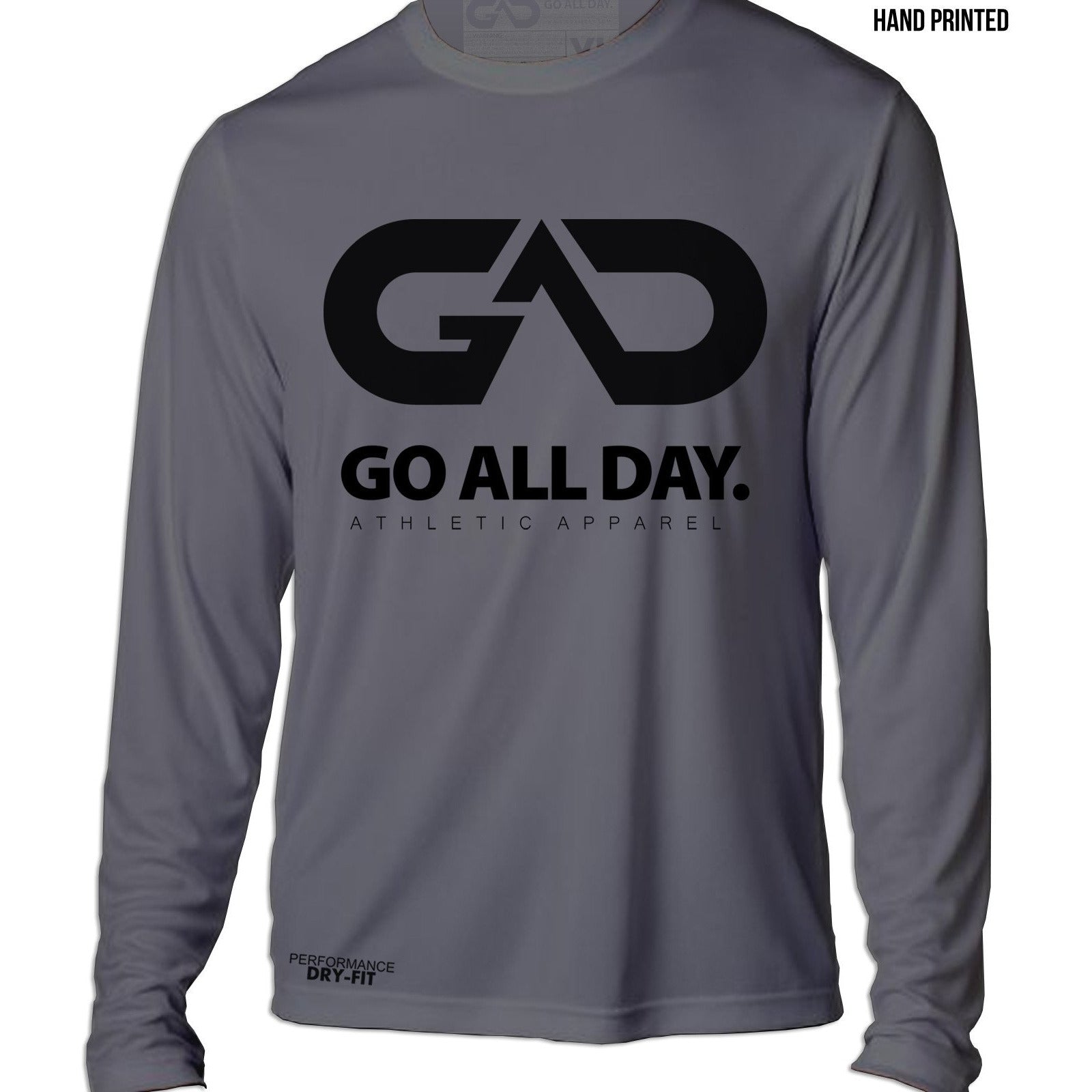 DRY-FIT Long-sleeve Shirt (Grey) Performance