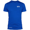 GO ALL DAY Infinity Logo Poly/Cotton Tee (Blue)