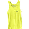GO ALL DAY® Unisex Tank (Neon Yellow) Small Logo