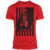 "Uncle Sam" v2.0 Signature Series Poly / Cotton Tee (Red)