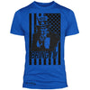 "Uncle Sam" v2.0 Signature Series Poly / Cotton Tee (Blue)
